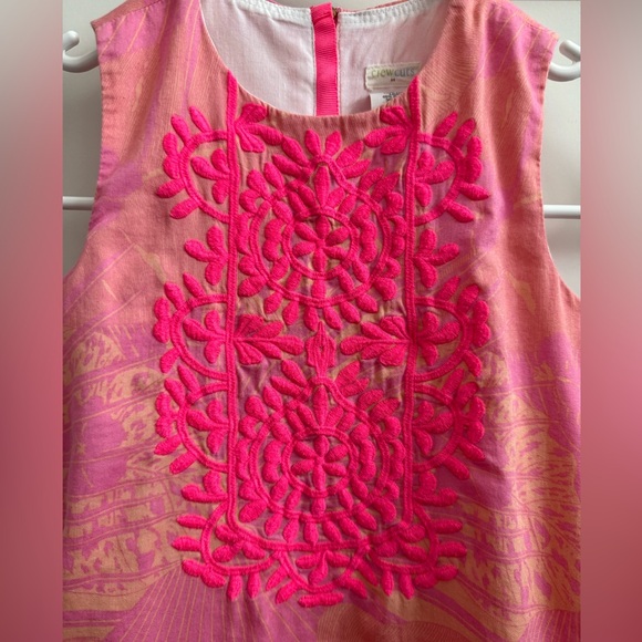 Crewcuts Girls Sleeveless Embroidered Dress - Size 5 - Picture 4 of 4